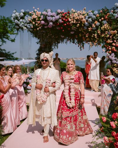 Stephanie and Shivam - Indian Venice Wedding